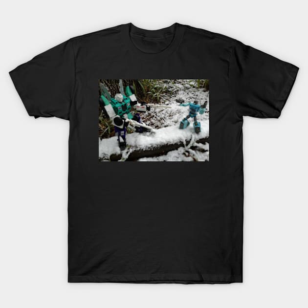 Six-shot vs Kup T-Shirt by Radioactive_pie